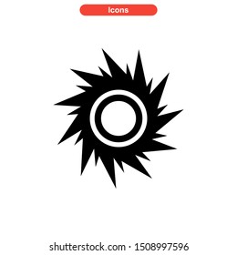 vortex icon isolated sign symbol vector illustration - high quality black style vector icons
