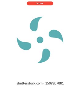 vortex icon isolated sign symbol vector illustration - High quality colored vector icons
