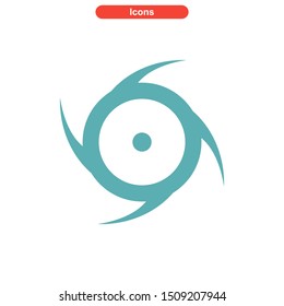 vortex icon isolated sign symbol vector illustration - High quality colored vector icons

