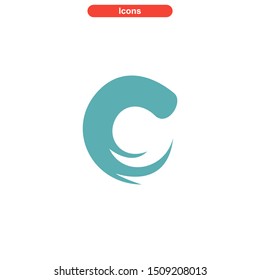 vortex icon isolated sign symbol vector illustration - High quality colored vector icons
