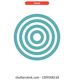 vortex icon isolated sign symbol vector illustration - High quality colored vector icons
