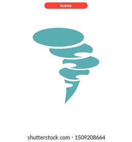 vortex icon isolated sign symbol vector illustration - High quality colored vector icons
