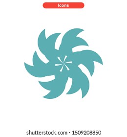 vortex icon isolated sign symbol vector illustration - High quality colored vector icons

