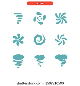 vortex icon isolated sign symbol vector illustration - Collection of high quality colored vector icons
