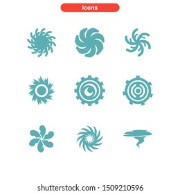 vortex icon isolated sign symbol vector illustration - Collection of high quality colored vector icons
