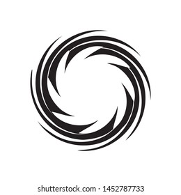 Vortex Icon Symbol Design Vector Stock Vector (Royalty Free) 1452787733