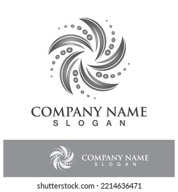 Vortex logo symbol icon illustration design vector