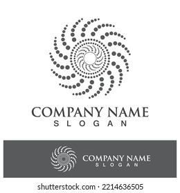 Vortex logo symbol icon illustration design vector