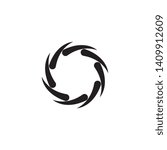 vortex vector illustration icon Logo Template design