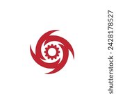 vortex vector illustration icon Logo Template design