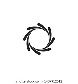vortex vector illustration icon Logo Template design