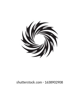 vortex vector illustration icon Logo Template design
