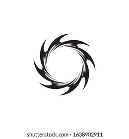 vortex vector illustration icon Logo Template design