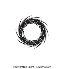 vortex vector illustration icon Logo Template design