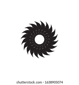 vortex vector illustration icon Logo Template design
