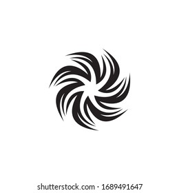 vortex vector illustration icon Logo Template design