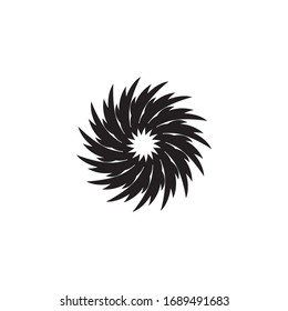 vortex vector illustration icon Logo Template design
