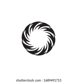 vortex vector illustration icon Logo Template design