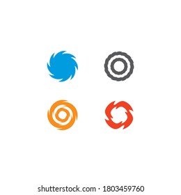 Vortex vector illustration icon Logo Template design