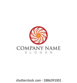 vortex vector illustration icon Logo Template design