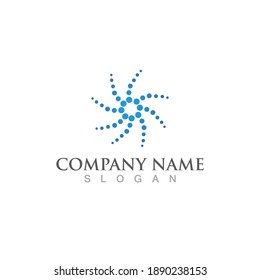vortex vector illustration icon Logo Template design