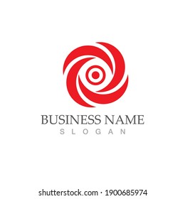 vortex vector illustration icon Logo Template design