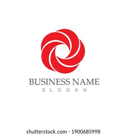 vortex vector illustration icon Logo Template design
