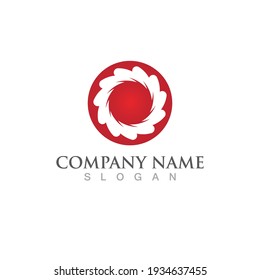 vortex vector illustration icon Logo Template design