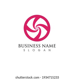 vortex vector illustration icon Logo Template design