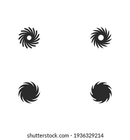 icono de ilustración vectorial vorágine Diseño de plantilla