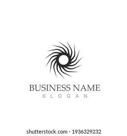 vortex vector illustration icon Logo Template design