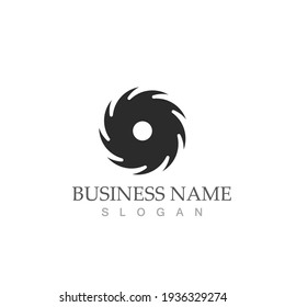 vortex vector illustration icon Logo Template design