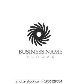vortex vector illustration icon Logo Template design