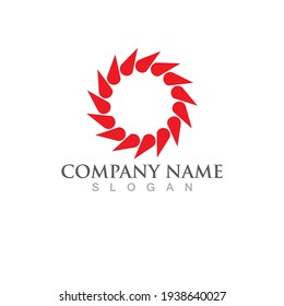 vortex vector illustration icon Logo Template design