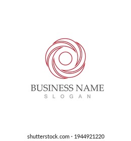 vortex vector illustration icon Logo Template design