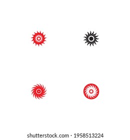 vortex vector illustration icon Logo Template design
