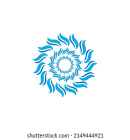 vortex vector illustration icon Logo Template design