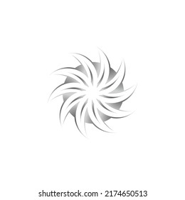 vortex vector illustration icon logo template design