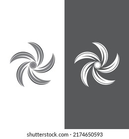 vortex vector illustration icon logo template design