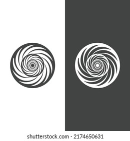 vortex vector illustration icon logo template design