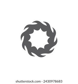 vortex vector illustration icon Logo Template design