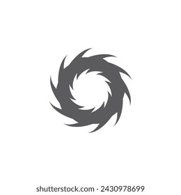 vortex vector illustration icon Logo Template design