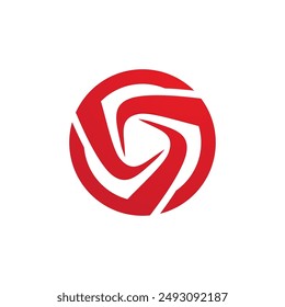 vortex vector illustration icon Logo Template design