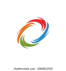 vortex vector illustration icon Template design