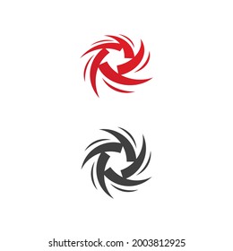 vortex vector illustration icon Template design