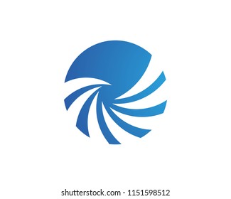 vortex water logo and symbols template icons 