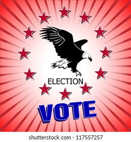 Vote for America - election poster