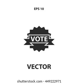 vote badge icon