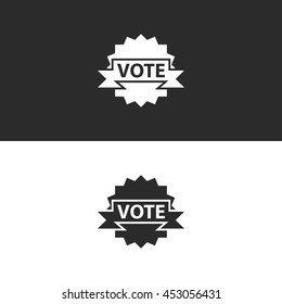 vote badge icon
