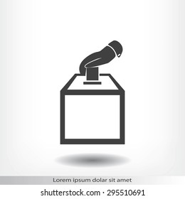 vote ballot icon